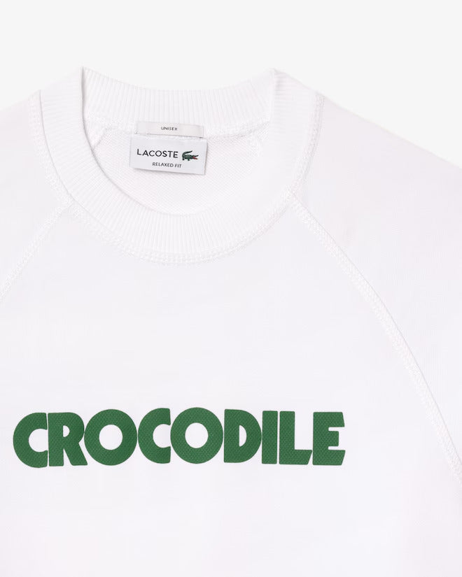 Lacoste Unisex Relaxed Fit Crew Neck Sweatshirt