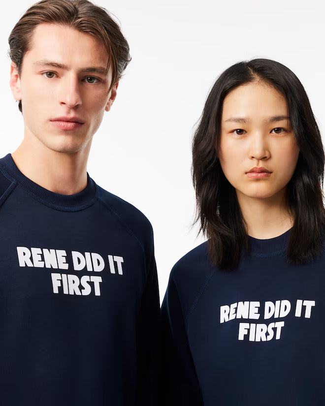 Lacoste Unisex Relaxed Fit Crew Neck Sweatshirt