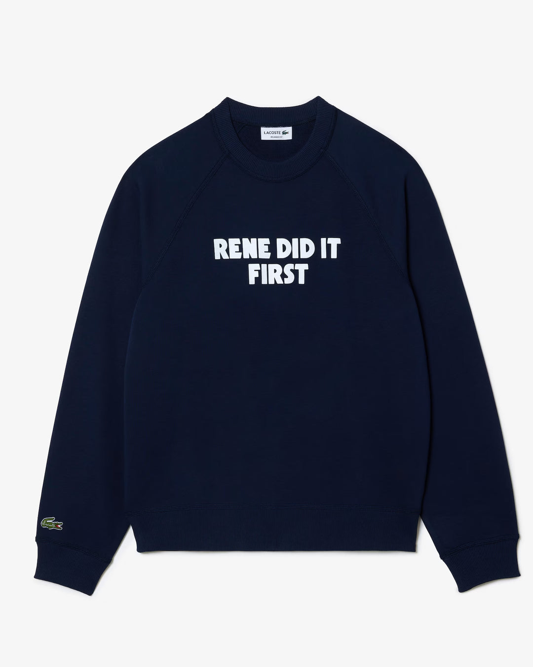 Lacoste Unisex Relaxed Fit Crew Neck Sweatshirt