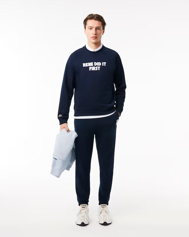 Lacoste Unisex Relaxed Fit Crew Neck Sweatshirt