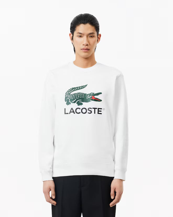 Lacoste Men's Fleece Crew Neck Sweatshirt