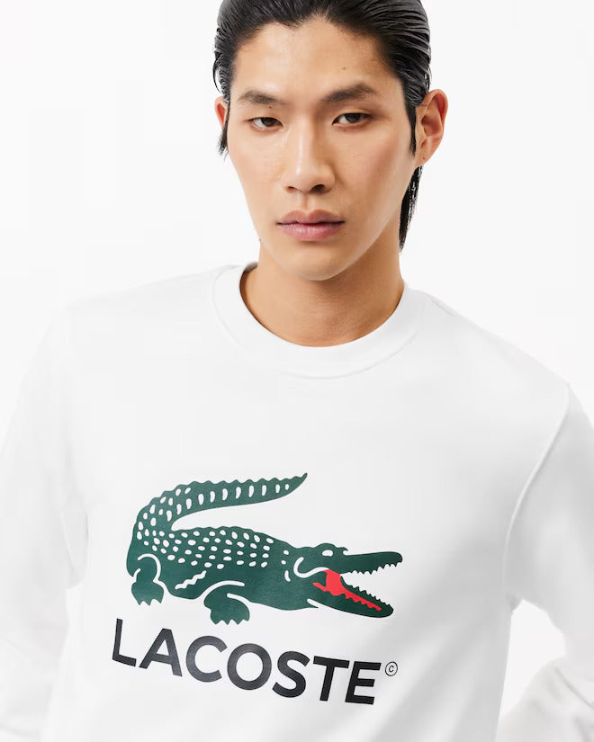Lacoste Men's Fleece Crew Neck Sweatshirt