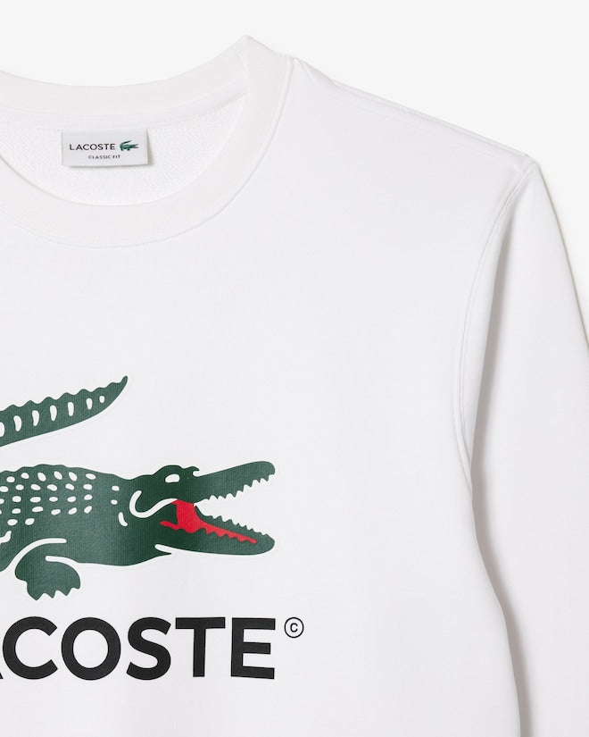 Lacoste Men's Fleece Crew Neck Sweatshirt