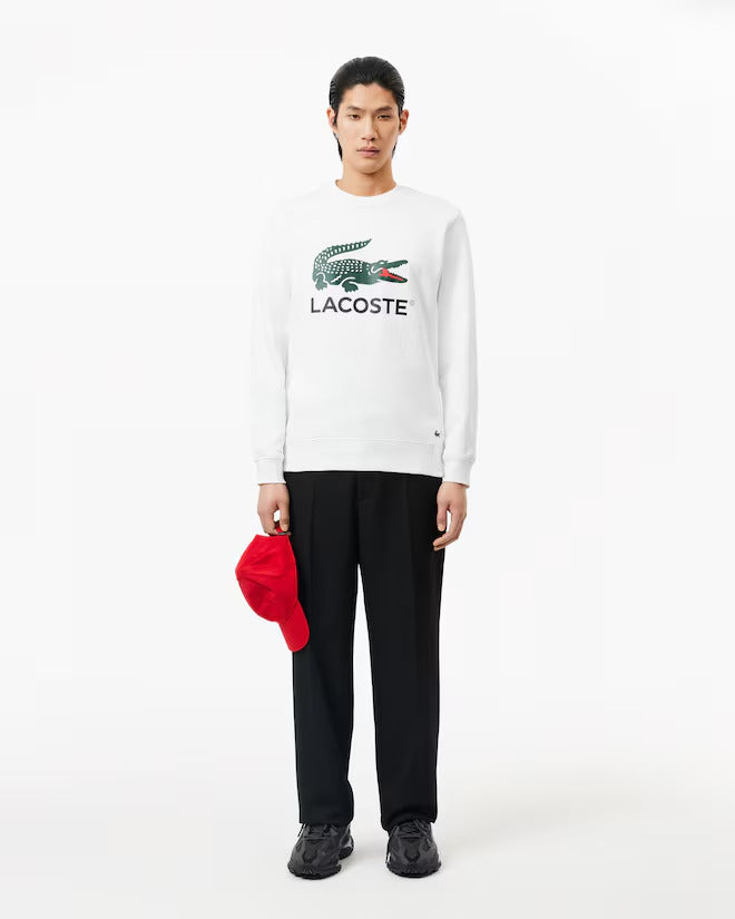 Lacoste Men's Fleece Crew Neck Sweatshirt
