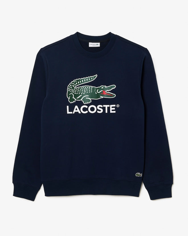 Lacoste Men's Fleece Crew Neck Sweatshirt