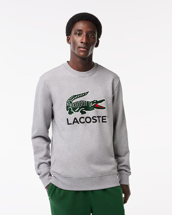 Lacoste Men's Fleece Crew Neck Sweatshirt