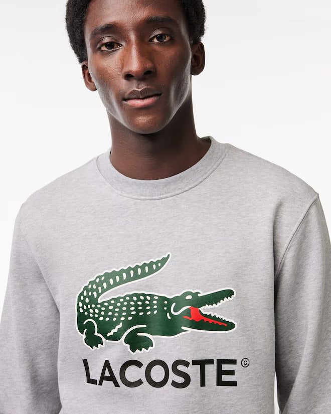 Lacoste Men's Fleece Crew Neck Sweatshirt