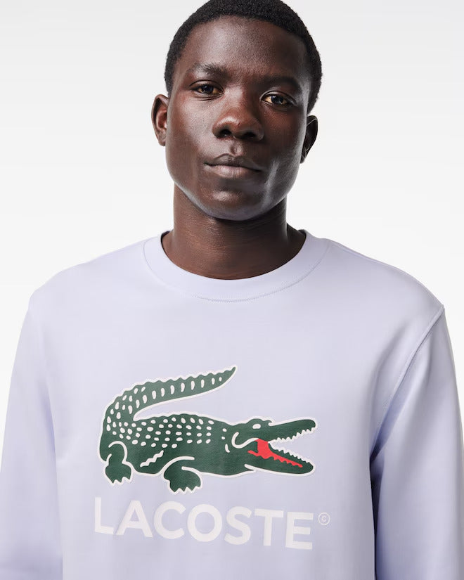 Lacoste Men's Fleece Crew Neck Sweatshirt