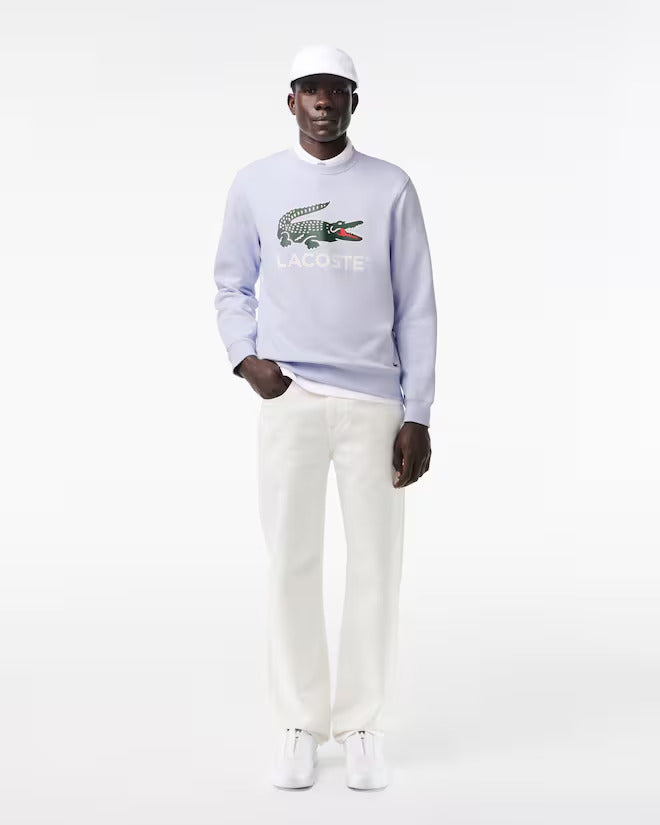 Lacoste Men's Fleece Crew Neck Sweatshirt