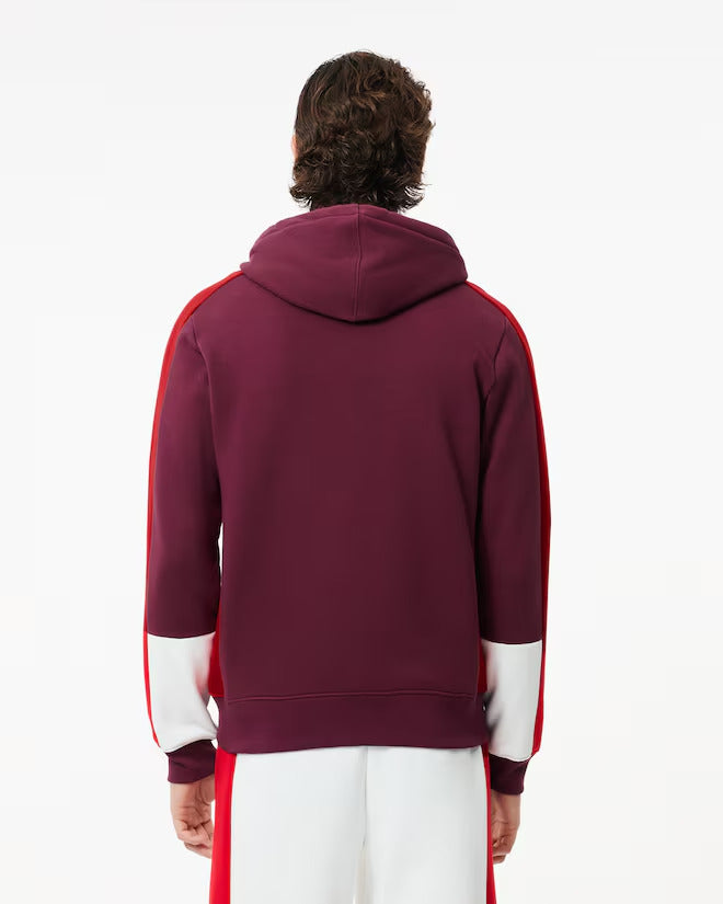 Lacoste Men's Zip-Up Colorblock Hoodie