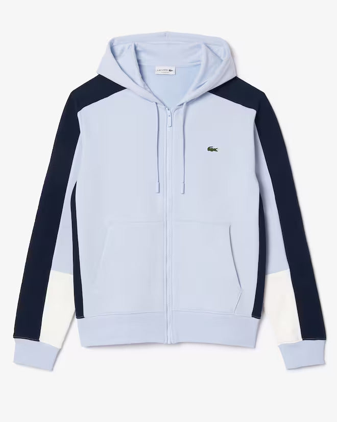 Lacoste Men's Zip-Up Colorblock Hoodie