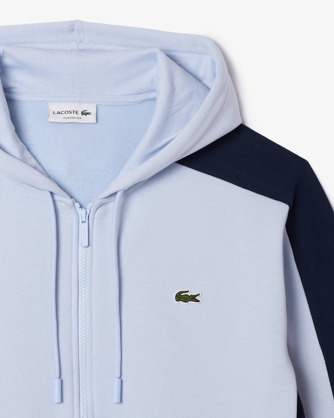 Lacoste Men's Zip-Up Colorblock Hoodie