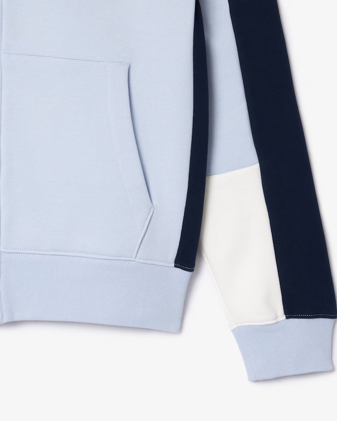 Lacoste Men's Zip-Up Colorblock Hoodie