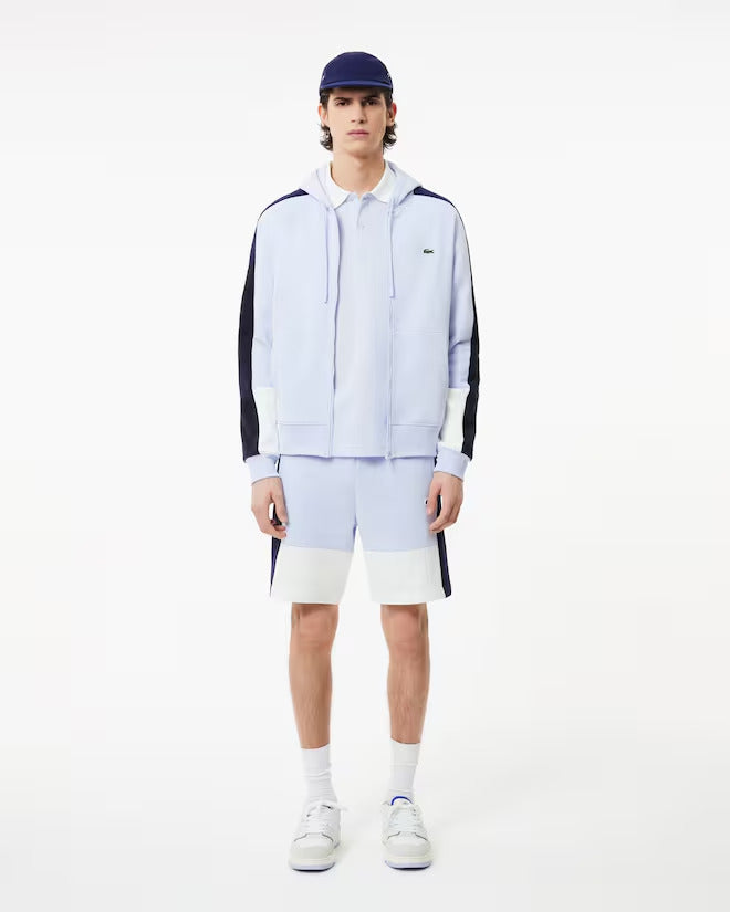 Lacoste Men's Zip-Up Colorblock Hoodie