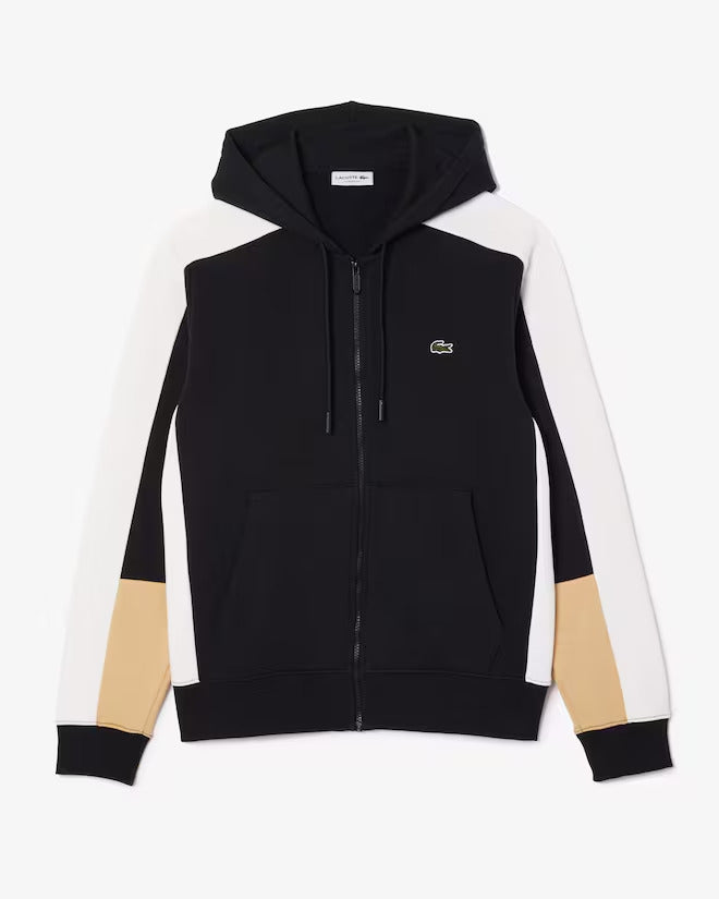 Lacoste Men's Zip-Up Colorblock Hoodie