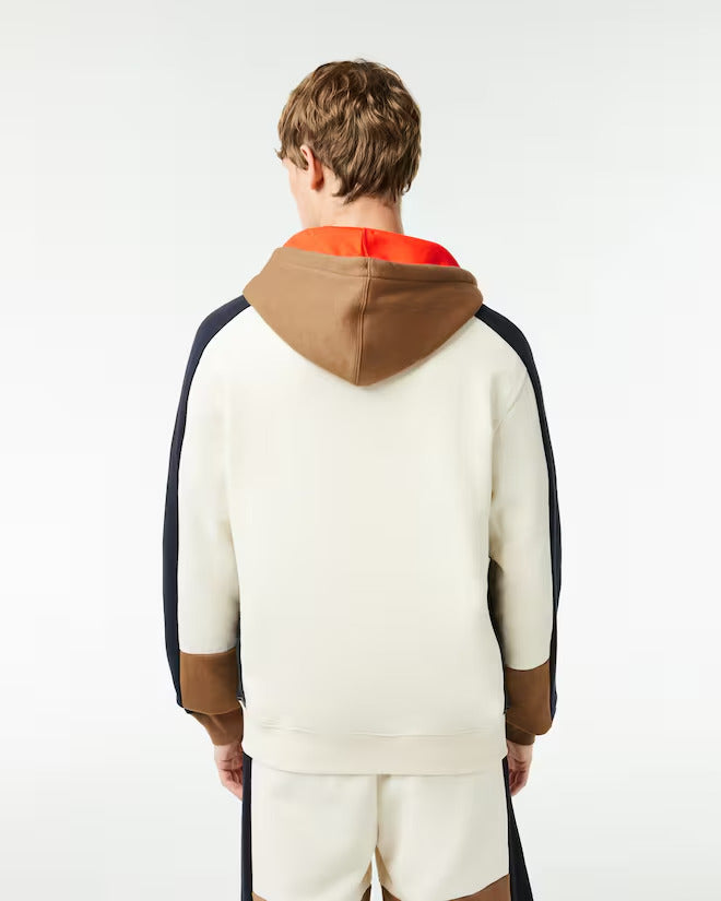 Lacoste Men's Zip-Up Colorblock Hoodie