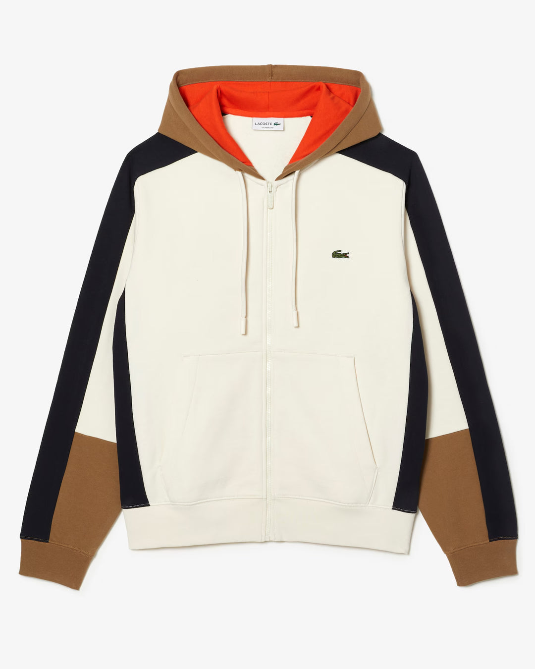Lacoste Men's Zip-Up Colorblock Hoodie