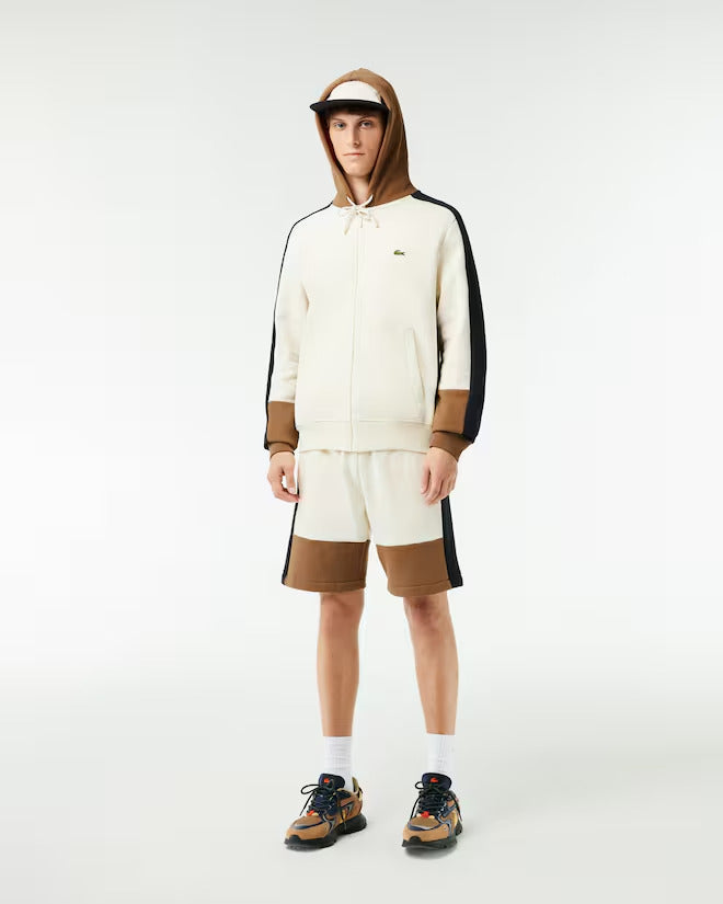 Lacoste Men's Zip-Up Colorblock Hoodie