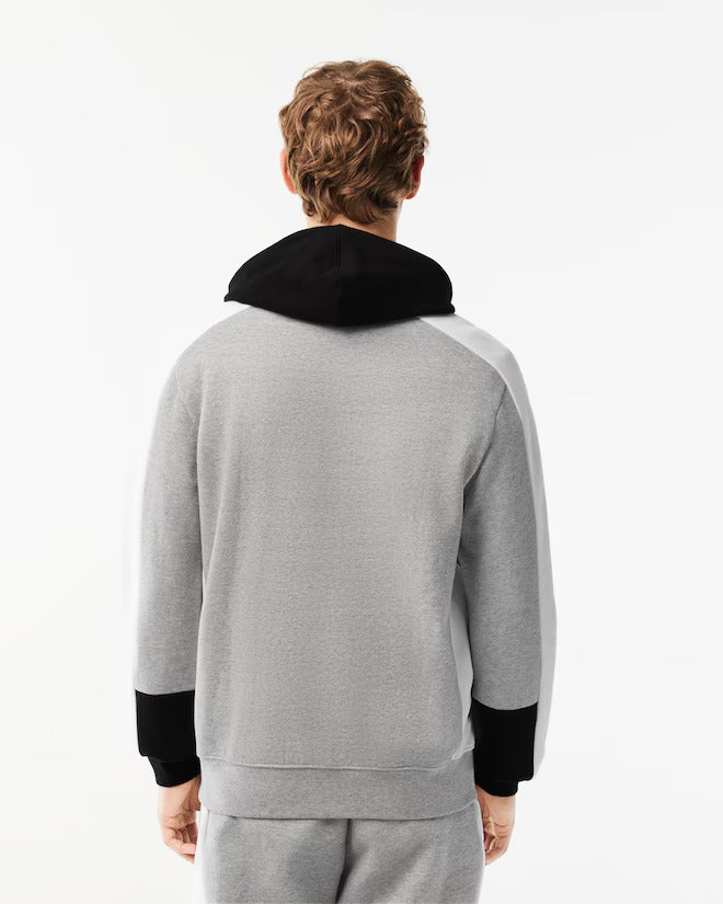 Lacoste Men's Zip-Up Colorblock Hoodie