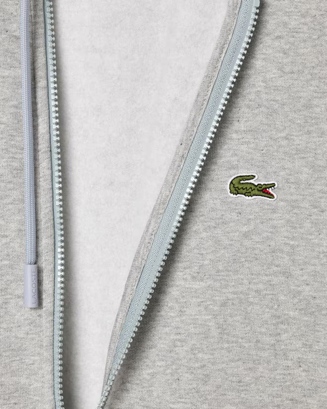 Lacoste Men's Zip-Up Colorblock Hoodie