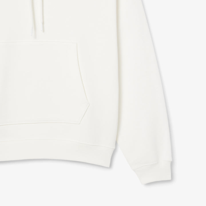 Lacoste Unisex Loose Fit Badge Accent Hoodie