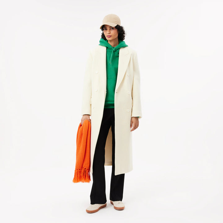 Lacoste Unisex Loose Fit Badge Accent Hoodie
