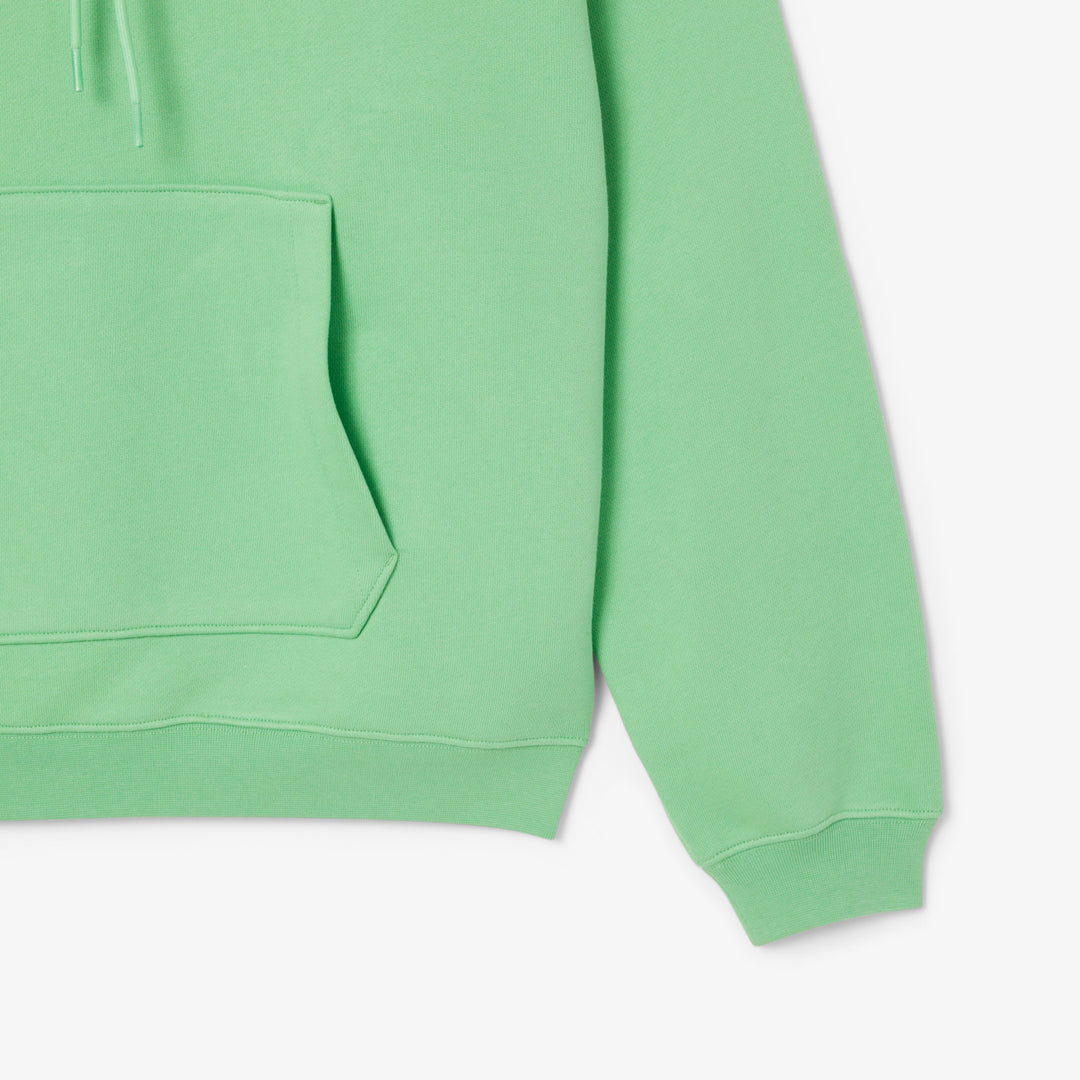 Lacoste Unisex Loose Fit Badge Accent Hoodie