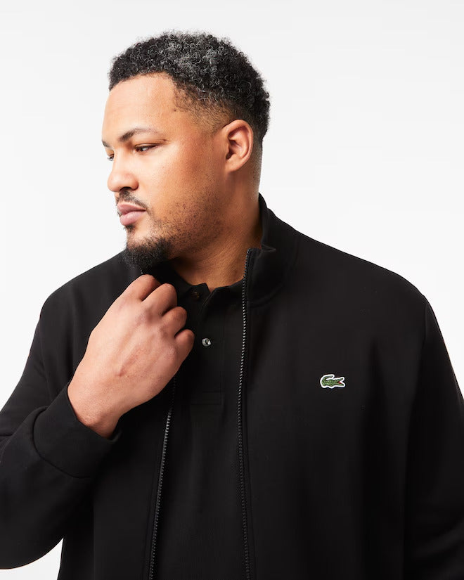 Lacoste Men’s Big Fit Cotton Fleece Zip-Up Sweatshirt