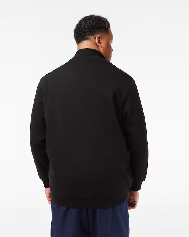 Lacoste Men’s Big Fit Cotton Fleece Zip-Up Sweatshirt