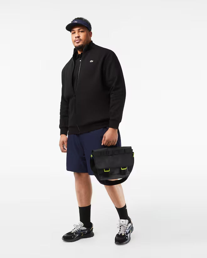 Lacoste Men’s Big Fit Cotton Fleece Zip-Up Sweatshirt