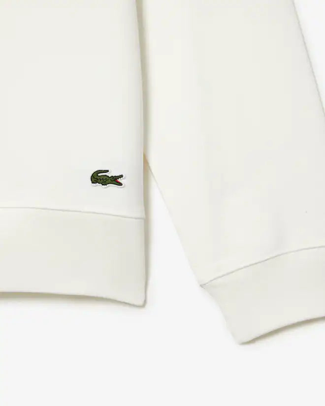 Lacoste Men’s Crew Neck Unbrushed Fleece Sweatshirt