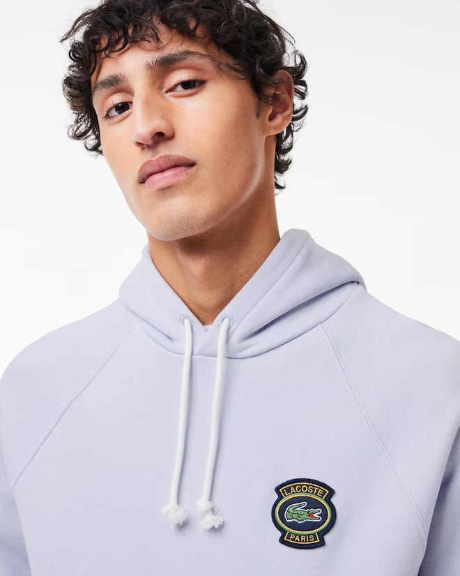 Lacoste Men's Relaxed Fit Fleece Hoodie