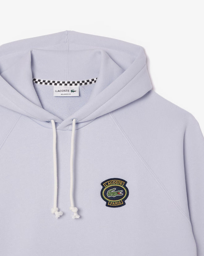 Lacoste Men's Relaxed Fit Fleece Hoodie