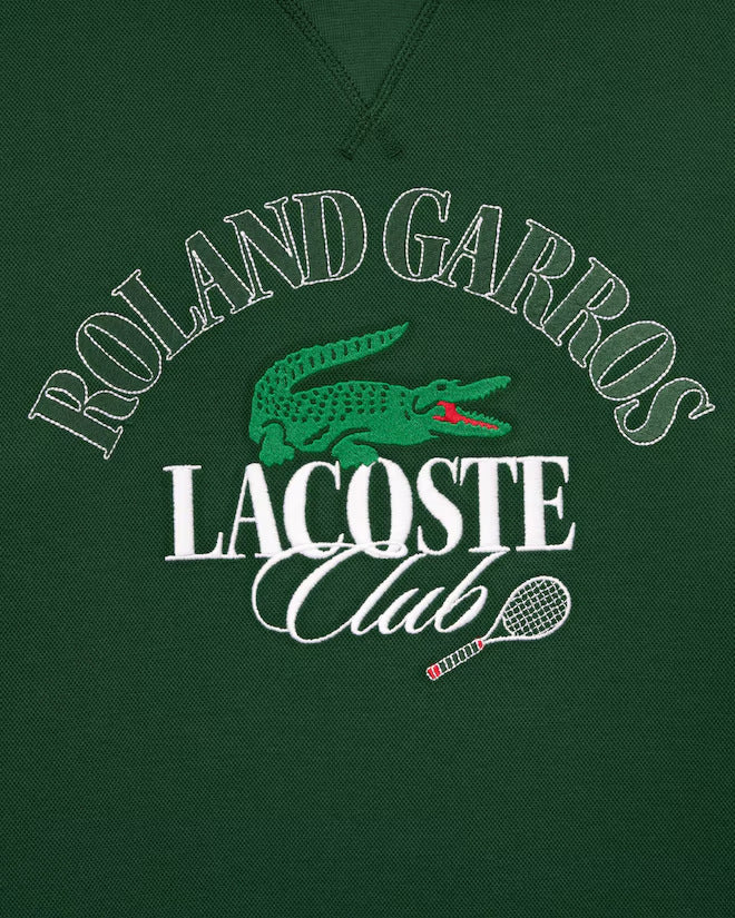 Lacoste Unisex Roland-Garros Edition Sweatshirt