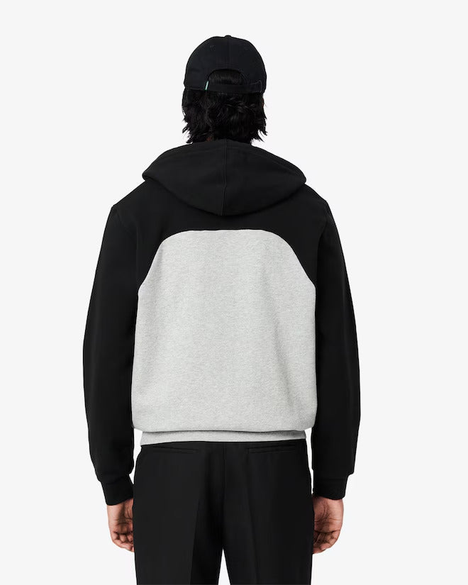 Lacoste Men's Zip-Up Colorblock Hoodie