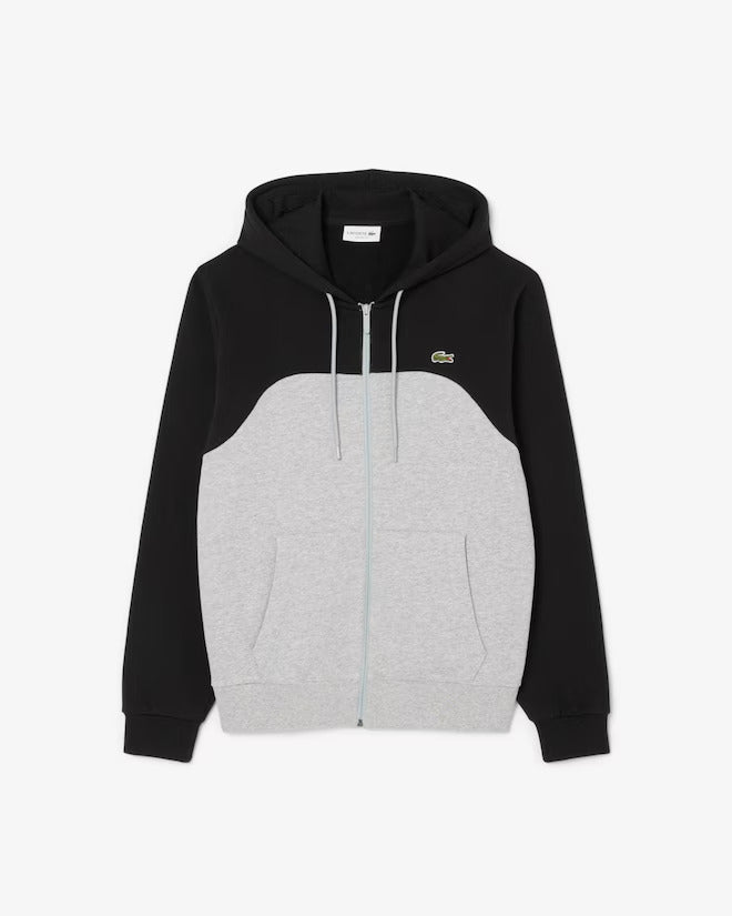 Lacoste Men's Zip-Up Colorblock Hoodie