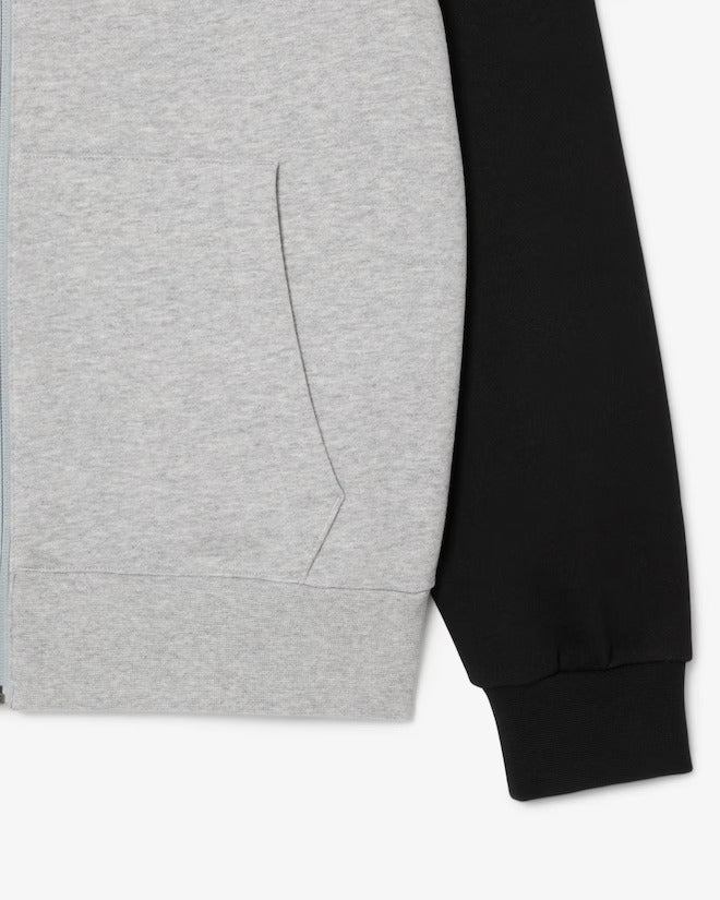 Lacoste Men's Zip-Up Colorblock Hoodie