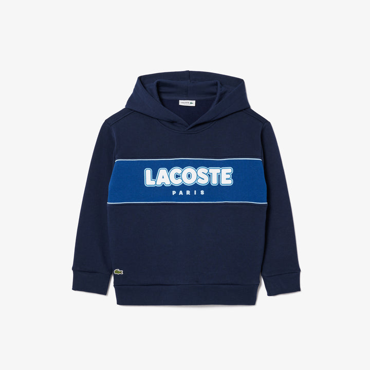 Lacoste Kids' Fleece Contrast Print Sweatshirt