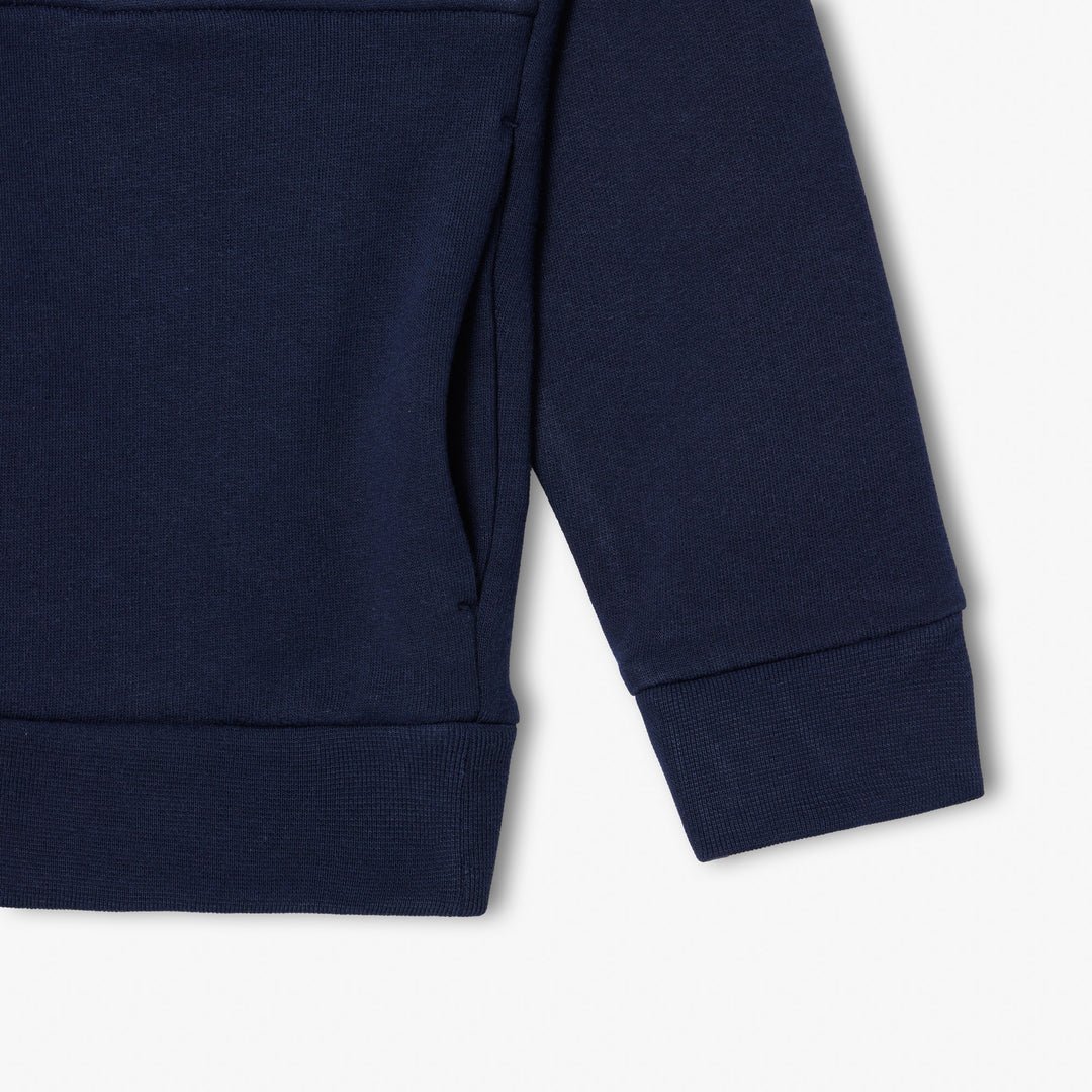 Lacoste Kids' Fleece Contrast Print Sweatshirt