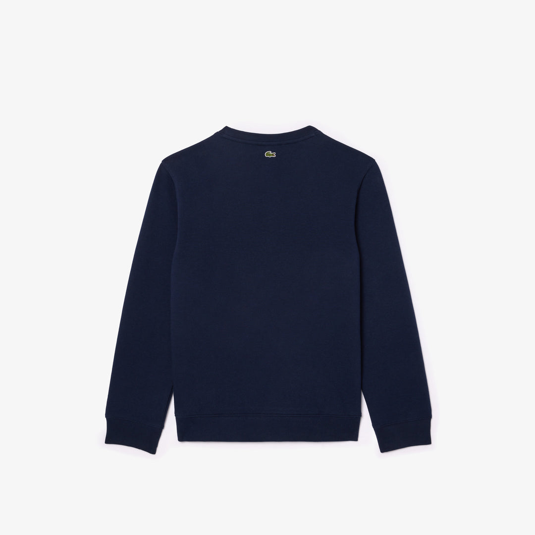 Lacoste Kids' Crocodile Print Fleece Sweatshirt