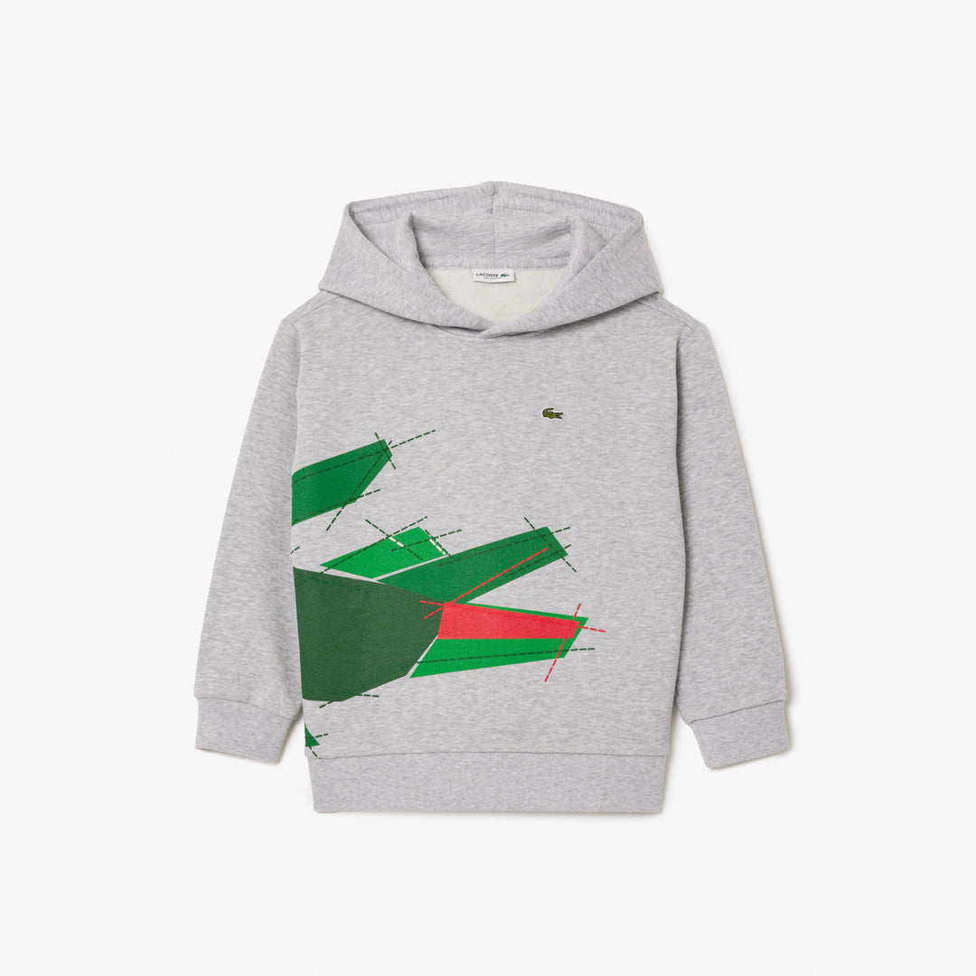 Lacoste Kids' Crocodile Graphic Hoodie