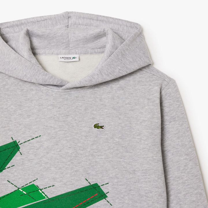 Lacoste Kids' Crocodile Graphic Hoodie