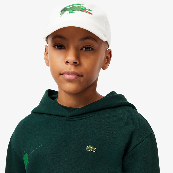 Lacoste Kids' Crocodile Graphic Hoodie