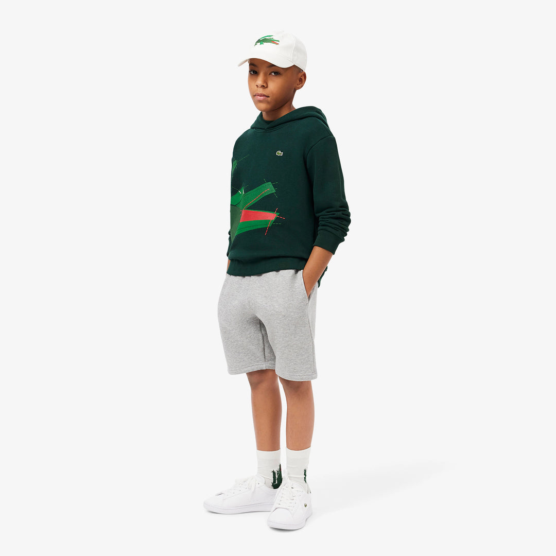 Lacoste Kids' Crocodile Graphic Hoodie