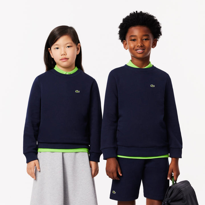 Lacoste Kids' Fleece Crew Neck Sweatshirt
