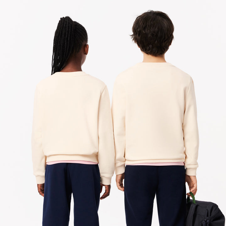 Lacoste Kids' Printed Crew Neck Sweatshirt