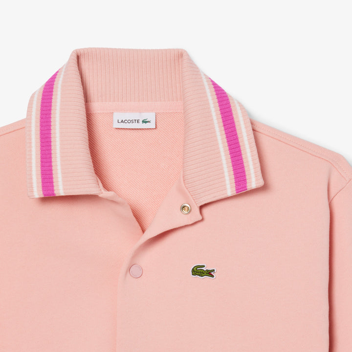 Lacoste Kids' Button-Down Fleece Sweatshirt