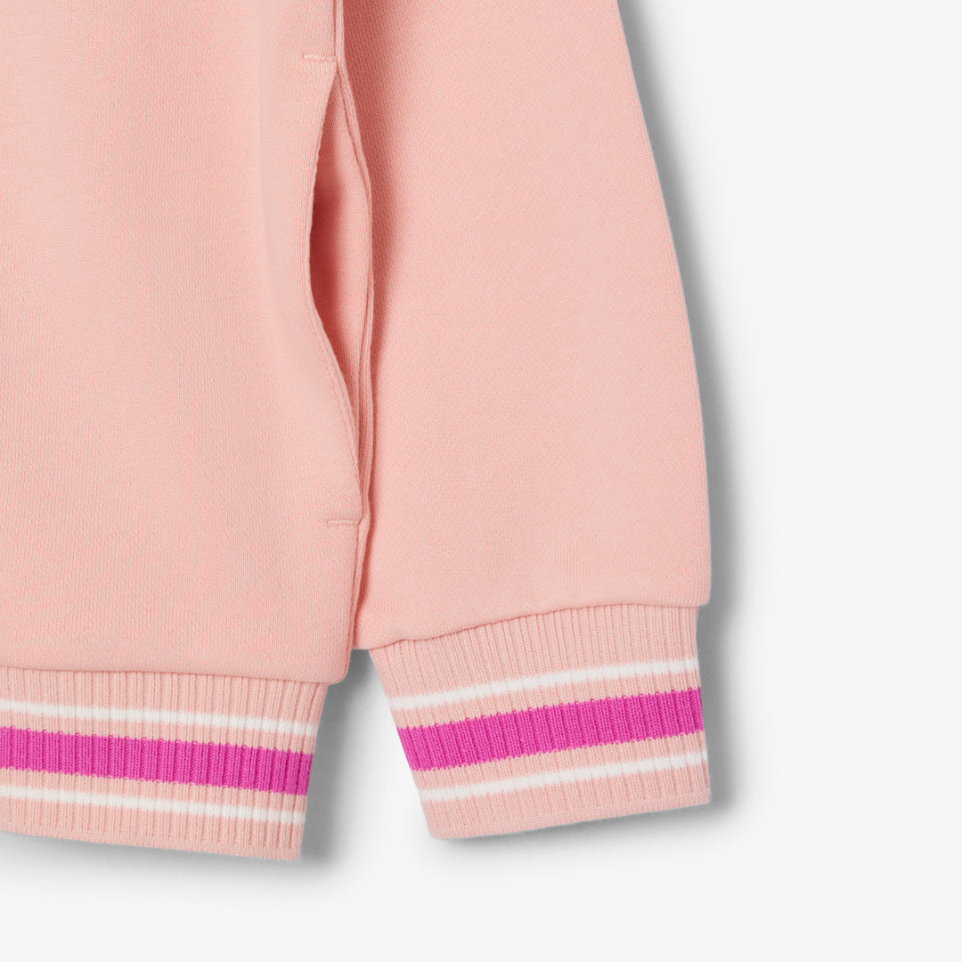 Lacoste Kids' Button-Down Fleece Sweatshirt
