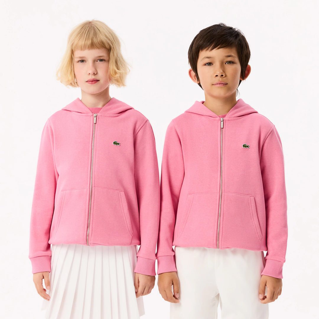 Lacoste Kids' Fleece Zip-Up Hoodie