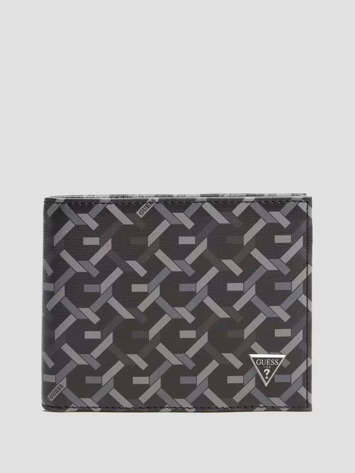 Guess G Woven Billfold Wallet